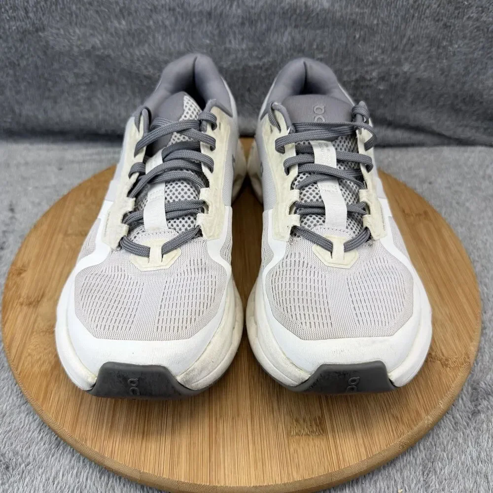 On CloudTec Helion Shoes Womens Size 9 Gray White Running Sneakers 3WE10130622